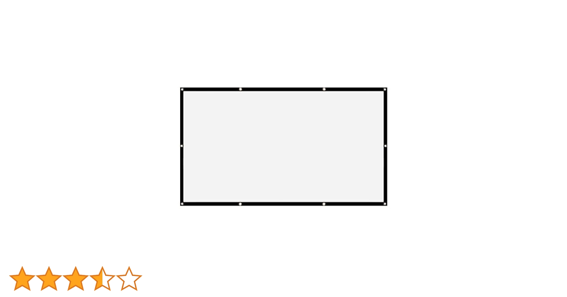 Amazon | 【6サイズ展開】プロジェクタースクリーン 84インチ 16
